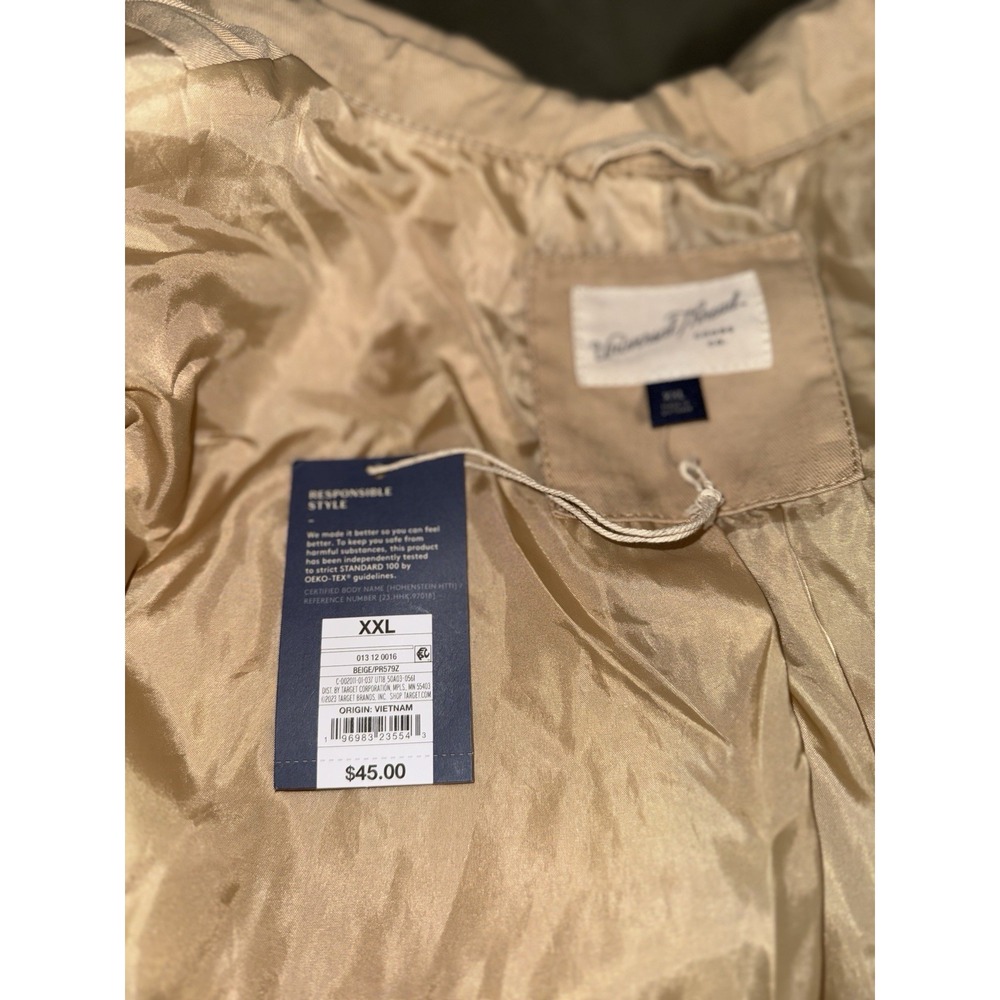 Universal Thread Beige Utility Field Jacket Size … - image 13